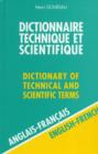 Image for Dictionary of Technical and Scientific Terms