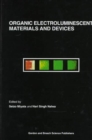 Image for Organic Electroluminescent Materials and Devices