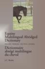 Image for Equine Multilingual Abridged Dictionary