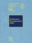Image for Conferences D&#39;enseignement 2009