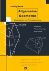 Image for Allgemeine Geometrie : Basiswissen und Formelsammlung