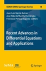 Image for Recent advances in differential equations and applications