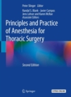 Image for Principles and practice of anesthesia for thoracic surgery