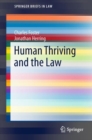 Image for Human Thriving and the Law