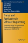 Image for Trends and applications in software engineering: proceedings of the 7th International Conference on Software Process Improvement (CIMPS 2018)