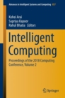 Image for Intelligent computing  : proceedings of the 2018 Computing ConferenceVolume 2