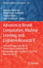 Image for Advances in Neural Computation, Machine Learning, and Cognitive Research II : Selected Papers from the XX International Conference on Neuroinformatics, October 8-12, 2018, Moscow, Russia