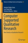 Image for Computer supported qualitative research: new trends on qualitative research : volume 861
