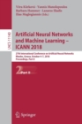 Image for Artificial Neural Networks and Machine Learning – ICANN 2018