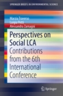Image for Perspectives On Social Lca: Contributions from the 6th International Conference