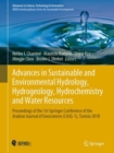 Image for Advances in Sustainable and Environmental Hydrology, Hydrogeology, Hydrochemistry and Water Resources