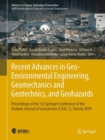 Image for Recent Advances in Geo-Environmental Engineering, Geomechanics and Geotechnics, and Geohazards