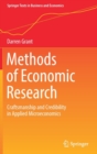 Image for Methods of Economic Research : Craftsmanship and Credibility in Applied Microeconomics
