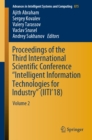 Image for Proceedings of the Third International Scientific Conference &quot;Intelligent Information Technologies for Industry&quot; (IITI&#39;18): Volume 2