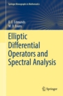 Image for Elliptic Differential Operators and Spectral Analysis