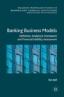 Image for Banking business models  : definition, analytical framework and financial stability assessment