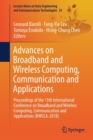 Image for Advances on Broadband and Wireless Computing, Communication and Applications