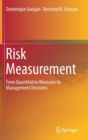 Image for Risk Measurement