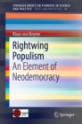 Image for Rightwing Populism: An Element of Neodemocracy. (Texts and Protocols)