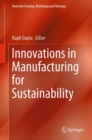 Image for Innovations in manufacturing for sustainability
