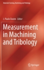 Image for Measurement in Machining and Tribology