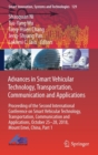 Image for Advances in Smart Vehicular Technology, Transportation, Communication and Applications