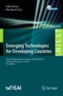 Image for Emerging technologies for developing countries: second EAI International Conference, AFRICATEK 2018, Cotonou, Benin, May 29-30, 2018, Proceedings