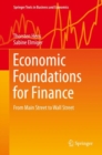 Image for Economic Foundations for Finance : From Main Street to Wall Street