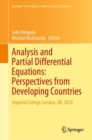 Image for Analysis and partial differential equations: perspectives from Developing Countries : Imperial College London, UK, 2016