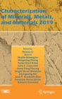 Image for Characterization of Minerals, Metals, and Materials 2019