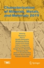 Image for Characterization of Minerals, Metals, and Materials 2019