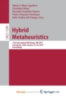 Image for Hybrid Metaheuristics