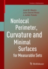 Image for Nonlocal Perimeter, Curvature and Minimal Surfaces for Measurable Sets