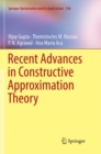 Image for Recent Advances in Constructive Approximation Theory