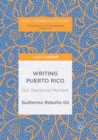 Image for Writing Puerto Rico