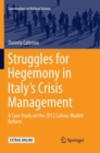 Image for Struggles for Hegemony in Italy’s Crisis Management