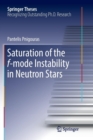 Image for Saturation of the f-mode Instability in Neutron Stars