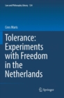 Image for Tolerance : Experiments with Freedom in the Netherlands