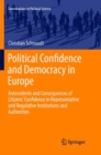 Image for Political Confidence and Democracy in Europe