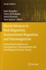 Image for Recent Advances in Rock Magnetism, Environmental Magnetism and Paleomagnetism