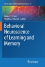 Image for Behavioral Neuroscience of Learning and Memory