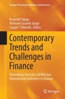 Image for Contemporary Trends and Challenges in Finance : Proceedings from the 3rd Wroclaw International Conference in Finance