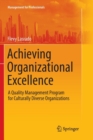 Image for Achieving Organizational Excellence : A Quality Management Program for Culturally Diverse Organizations