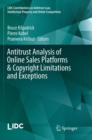 Image for Antitrust Analysis of Online Sales Platforms &amp; Copyright Limitations and Exceptions