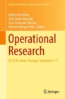 Image for Operational Research: IO 2018, Aveiro, Portugal, September 5-7