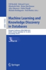 Image for Machine Learning and Knowledge Discovery in Databases: European Conference, Ecml Pkdd 2018, Dublin, Ireland, September 10-14, 2018, Proceedings. : 11053