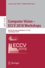 Image for Computer Vision – ECCV 2018 Workshops