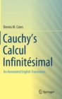 Image for Cauchy&#39;s Calcul Infinitesimal