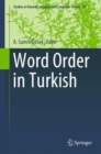 Image for Word order in Turkish