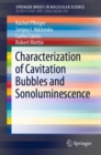 Image for Characterization of cavitation bubble and sonoluminescence
